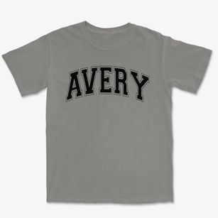 Avery Elementary School Varsity Arch Premium Heavyweight T-shirt