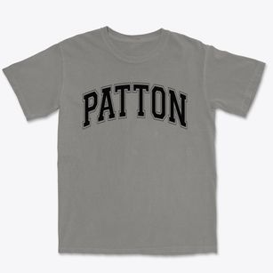 Patton Elementary School Varsity Arch Premium Heavyweight T-shirt