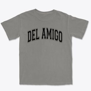 Del Amigo High School Varsity Arch Premium Heavyweight T-shirt