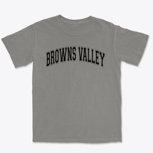 Browns Valley Elementary School Varsity Arch Premium Heavyweight T-shirt