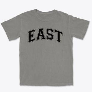 East Memorial Elementary School Varsity Arch Premium Heavyweight T-shirt