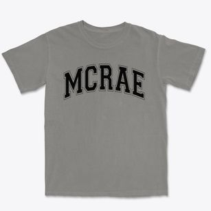 Mcrae Elementary School Varsity Arch Premium Heavyweight T-shirt