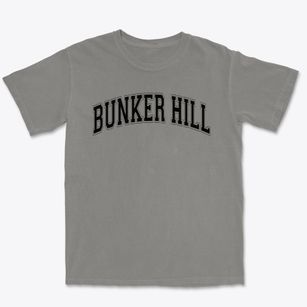Bunker Hill Elementary School Varsity Arch Premium Heavyweight T-shirt