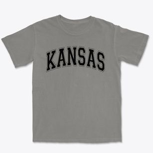 Kansas Moving Companies Varsity Arch Premium Heavyweight T-shirt