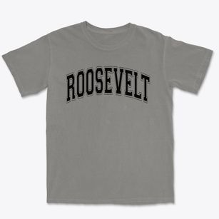 Roosevelt Elementary School Varsity Arch Premium Heavyweight T-shirt