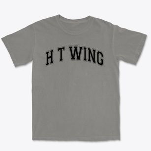 H T Wing Elementary School Varsity Arch Premium Heavyweight T-shirt