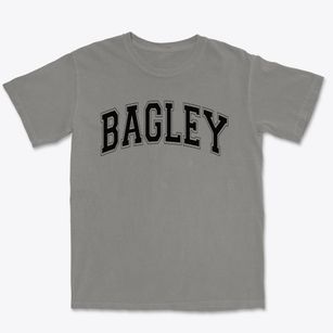 Bagley Elementary School Varsity Arch Premium Heavyweight T-shirt