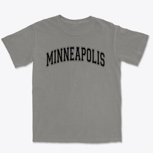Minneapolis Jewish Day School Varsity Arch Premium Heavyweight T-shirt