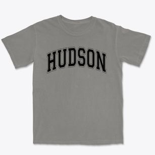 Hudson Elementary School Varsity Arch Premium Heavyweight T-shirt