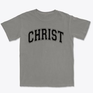 Christ Lutheran School Varsity Arch Premium Heavyweight T-shirt