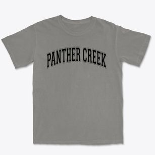 Panther Creek High School Varsity Arch Premium Heavyweight T-shirt