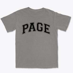 Page School Of Garden Grove Varsity Arch Premium Heavyweight T-shirt