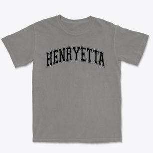 Henryetta Elementary School Varsity Arch Premium Heavyweight T-shirt