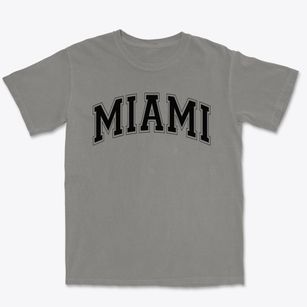 Miami High School Varsity Arch Premium Heavyweight T-shirt