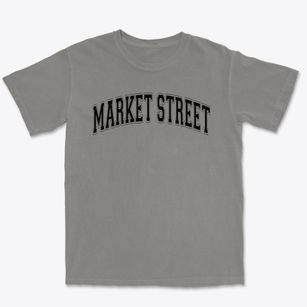 Market Street Elementary School Varsity Arch Premium Heavyweight T-shirt