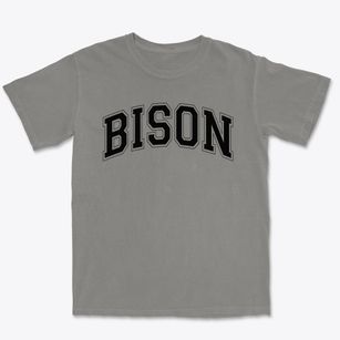Bison School Varsity Arch Premium Heavyweight T-shirt