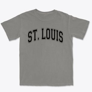 Saint Louis Catholic Elementary School Varsity Arch Premium Heavyweight T-shirt