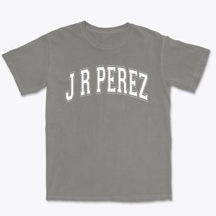 J R Perez Elementary School Varsity Arch Premium Heavyweight T-shirt