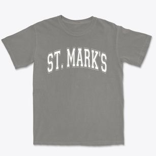 Saint Mark's School Varsity Arch Premium Heavyweight T-shirt