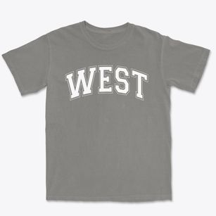 West Elementary School Varsity Arch Premium Heavyweight T-shirt