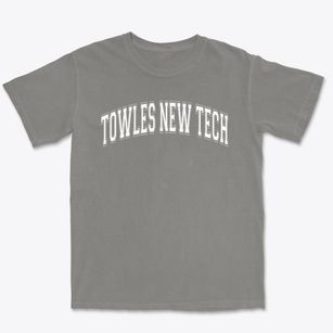 Towles New Tech Varsity Arch Premium Heavyweight T-shirt