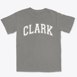 Clark Elementary School Varsity Arch Premium Heavyweight T-shirt