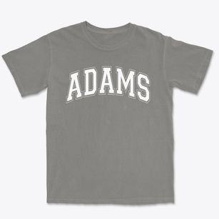 Adams Elementary School Varsity Arch Premium Heavyweight T-shirt