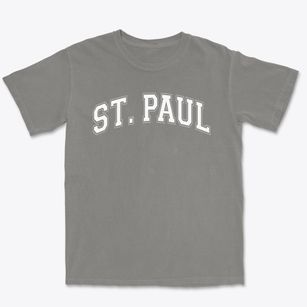 Saint Paul School Varsity Arch Premium Heavyweight T-shirt