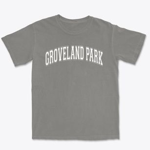 Groveland Park Elementary School Varsity Arch Premium Heavyweight T-shirt
