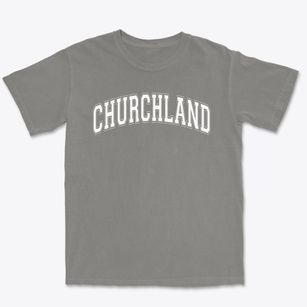 Churchland Elementary School Varsity Arch Premium Heavyweight T-shirt