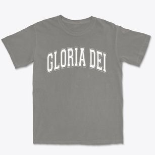 Gloria Dei Montessori Varsity Arch Premium Heavyweight T-shirt