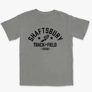 Shaftsbury Elementary School Track and Field Premium Heavyweight T-shirt