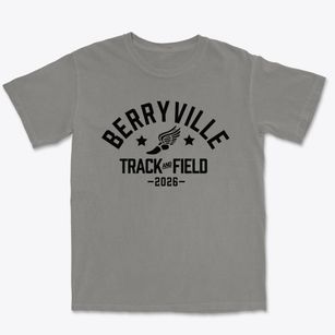 Berryville Primary School Track and Field Premium Heavyweight T-shirt