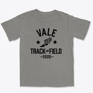 Vale Elementary School Track and Field Premium Heavyweight T-shirt