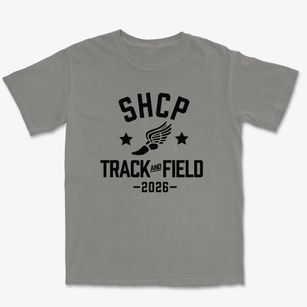 Sacred Heart Cathedral Prep Track and Field Premium Heavyweight T-shirt