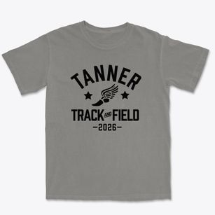 Tanner Elementary School Track and Field Premium Heavyweight T-shirt