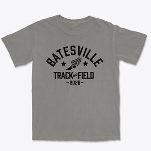 Batesville Middle School Track and Field Premium Heavyweight T-shirt