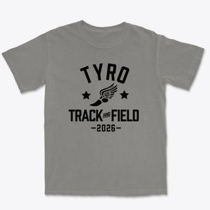 Tyro Community Christian School Track and Field Premium Heavyweight T-shirt