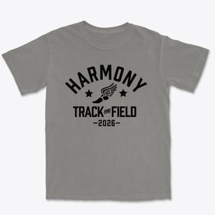 Harmony Elementary School Track and Field Premium Heavyweight T-shirt