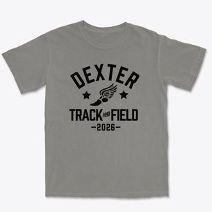 Dexter School Track and Field Premium Heavyweight T-shirt