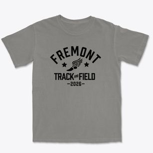 Fremont Christian School Track and Field Premium Heavyweight T-shirt