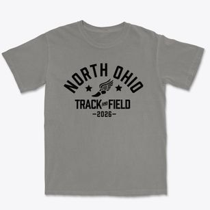 North Ohio Elementary School Track and Field Premium Heavyweight T-shirt