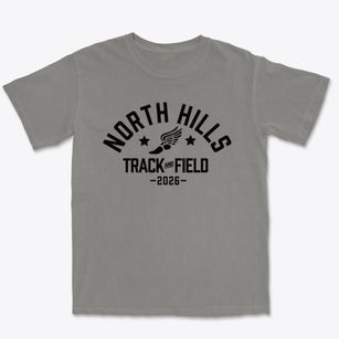 North Hills Christian School Track and Field Premium Heavyweight T-shirt
