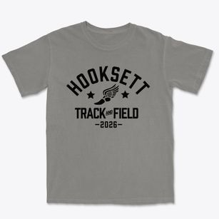 Hooksett Village Elementary School Track and Field Premium Heavyweight T-shirt
