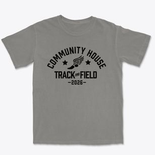 Community House Middle School Track and Field Premium Heavyweight T-shirt