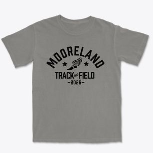 Mooreland High School Track and Field Premium Heavyweight T-shirt
