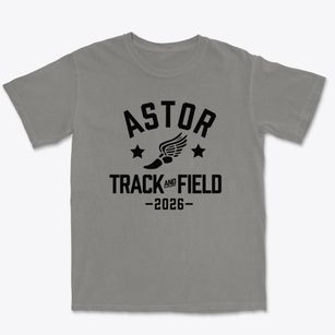 Astor Elementary School Track and Field Premium Heavyweight T-shirt