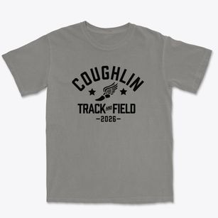 James M. Coughlin High School Track and Field Premium Heavyweight T-shirt