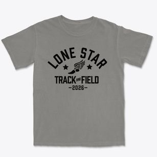 Lone Star Elementary School Track and Field Premium Heavyweight T-shirt
