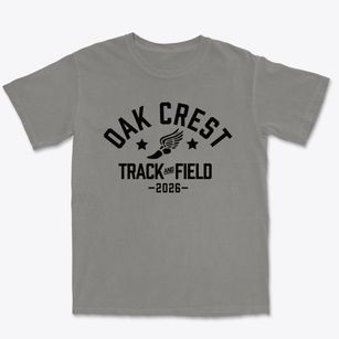 Oak Crest Intermediate School Track and Field Premium Heavyweight T-shirt